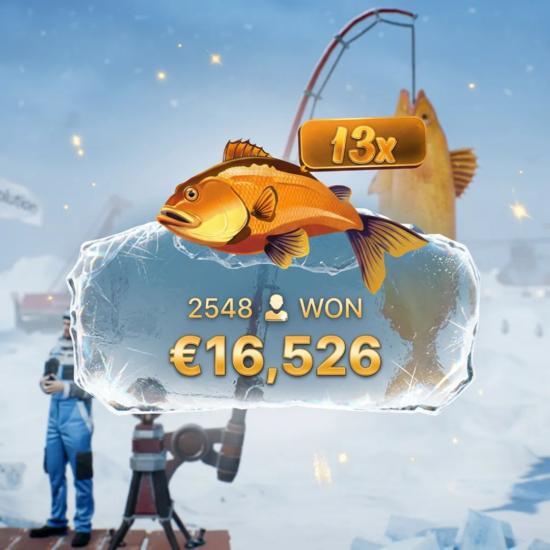 Ice Fishing Big Oranges Bonus